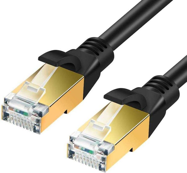 Cablu Ethernet LAN Cat 8 SHULIANCABLE, RJ45, 3 metri, negru