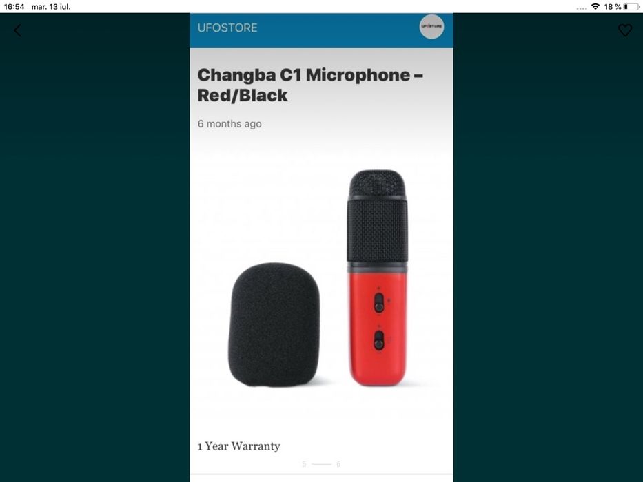 Microfon Changba C1 professional USB microphone
