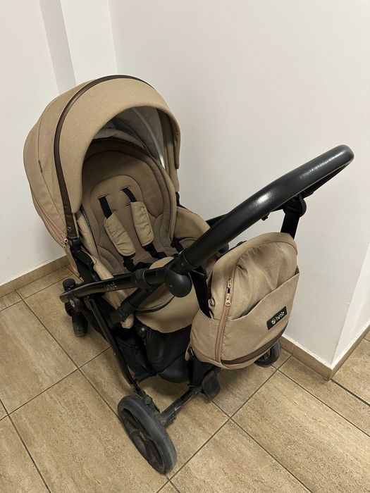 Бебешка количка Tutis uno 3+ (3в1) с кош за кола