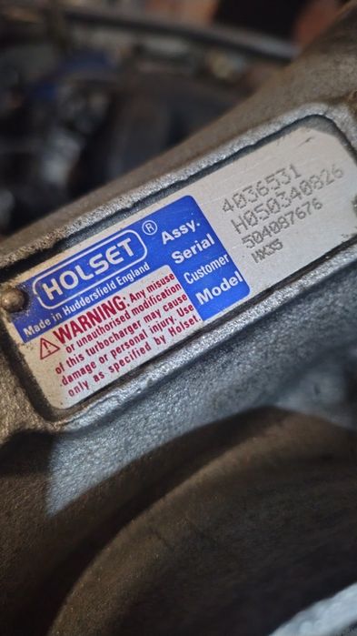 Holset HX35 турбо