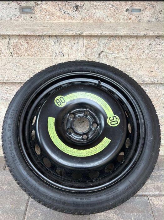 Roata rezervă Slim originală Audi A4 B6 B7 B8 125 / 70 R19