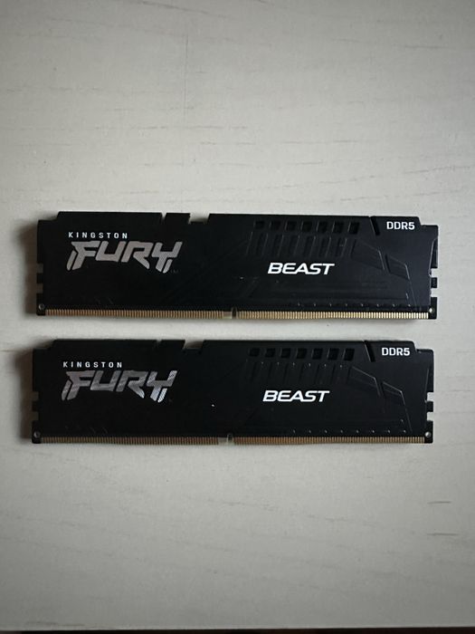 Kingston FURY Beast 16GB (2x8GB) DDR5 5200MHz CL36 – KF552C36BBEK2-16
