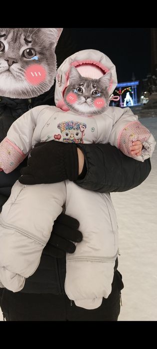 Осенний зимний комбинезон