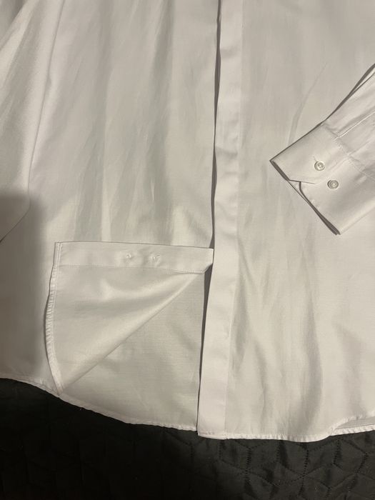 Мъжка риза Лазарини бяла