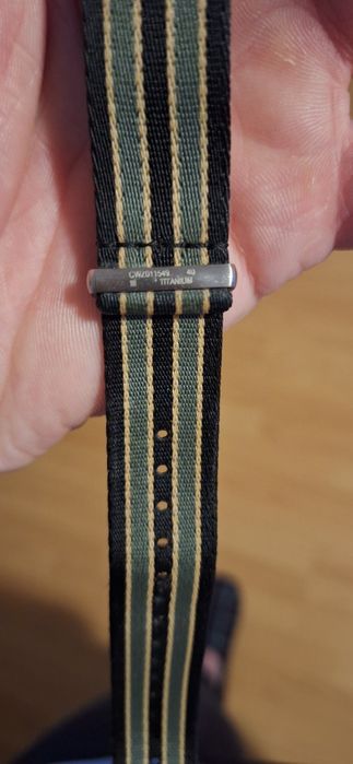 OMEGA 007 EDITIE titanium curea nato