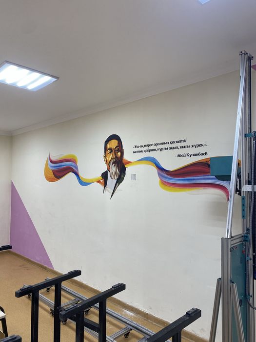 Рисунки на стенах. Художественная роспись стен.