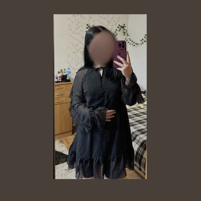 Легкое летнее женское платье (onesec_secondhand)