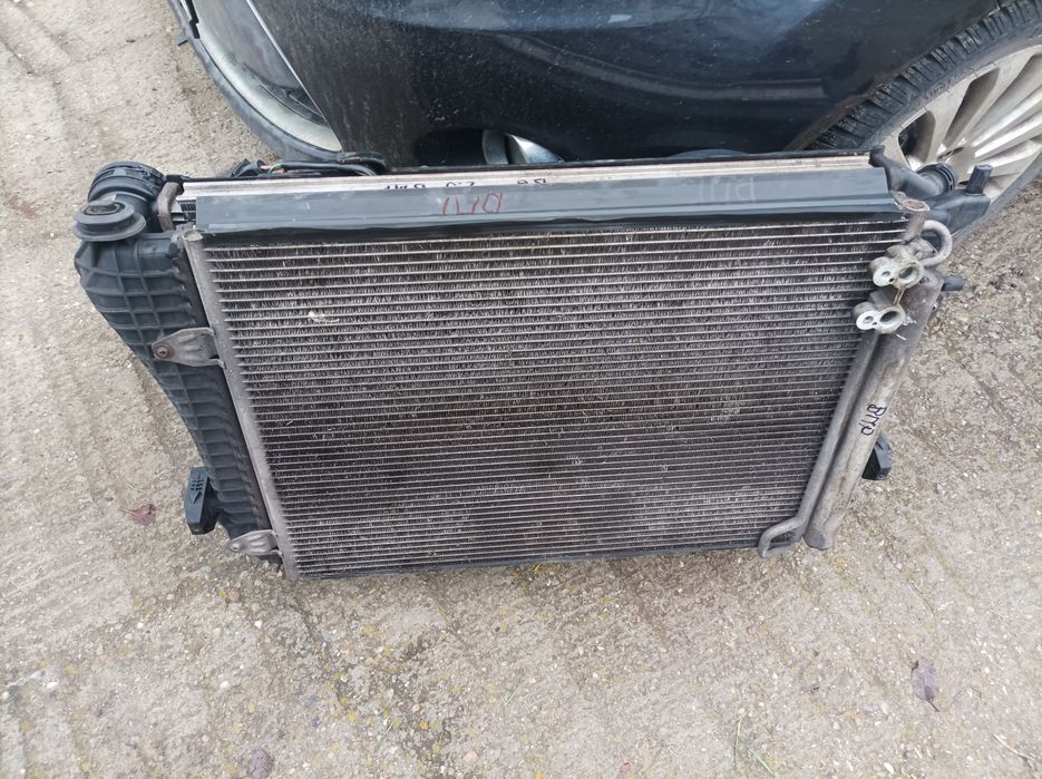 Radiator apă AC intercooler ventilatoare Vw Passat B6 BMP BMR BXE BKC