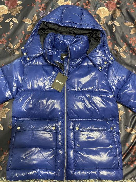 Ново зимно яке ONLY в цвят индиго