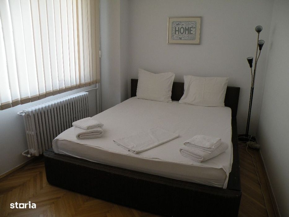 Apt 3 camere dec. Calea Victoriei, mobilat, balcon,bloc solid, vedere