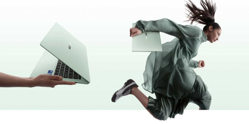 Лаптоп Huawei Matebook 14s Spruce Green, touch screen