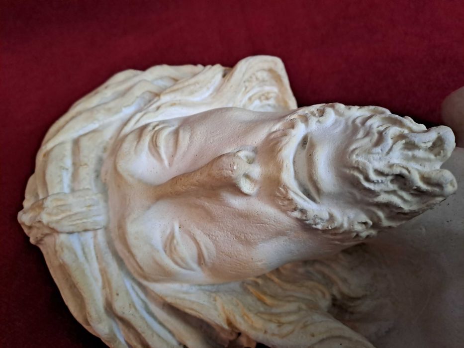 statueta isus basorelief ceramica 26 cm