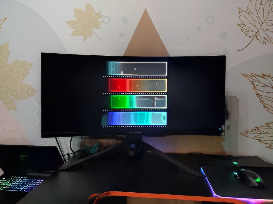 Игровой монитор 165гц. Размер экрана 34. ASRock PG34WQ15R3A