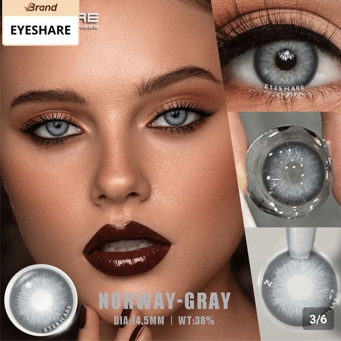 Цветни лещи и  разтвор