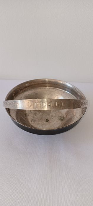 Продам винтажную конфетницу, мельхиор