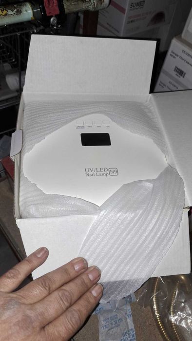 Лампа за сушене на нокти UV LED N9 -  60W бяла