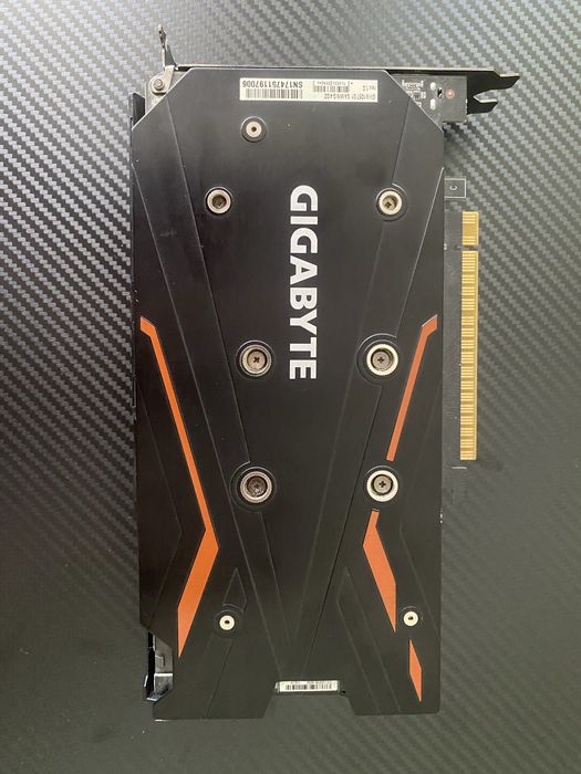 Видеокарта 1050ti 4gb gigabyte