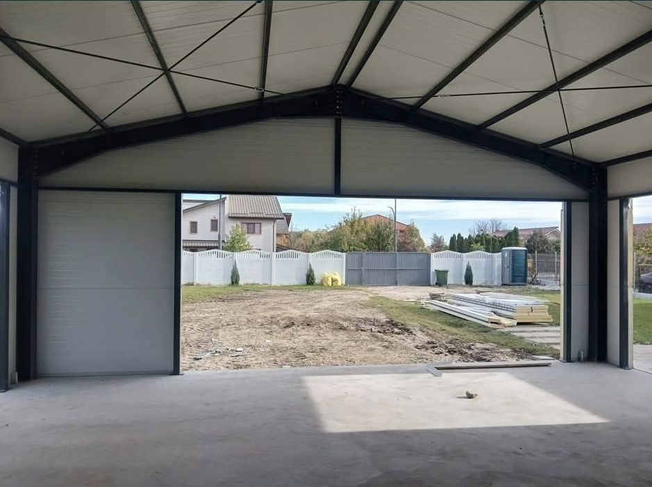 Vand și construiesc o gama larga de hale sau structuri metalice noi ne