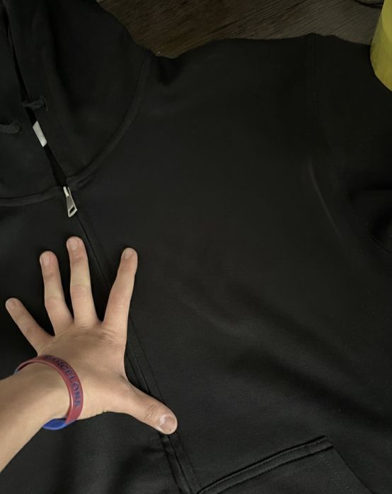 Скидкааа Черные зип худи унисекс