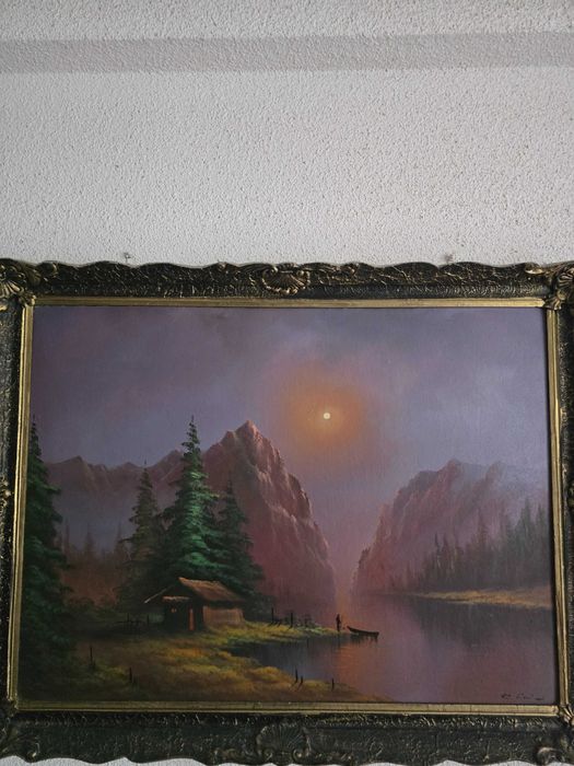 Tablou cu peisaj in ulei