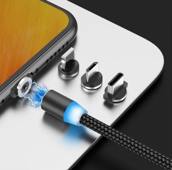 Cablu magnetic incarcare telefon 3 in 1