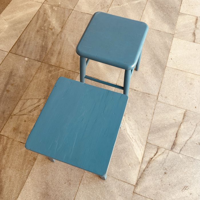 Винтидж скандинавски табуретки (1970–1990 г.)