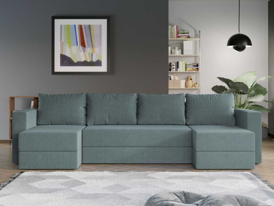 Coltar U Extensibil cu lada Alfa turcoaz Barrel 72 - Transport Gratuit