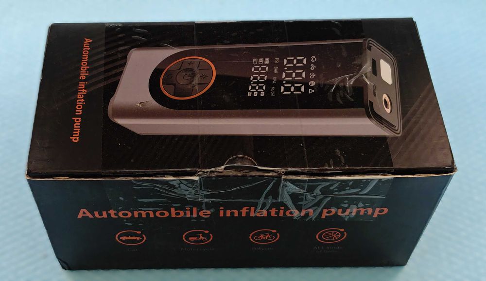 Безжичен електрически компресор 150PSI – DC 12V