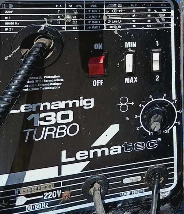 Телоподаващо Lemamig 130 Turbo