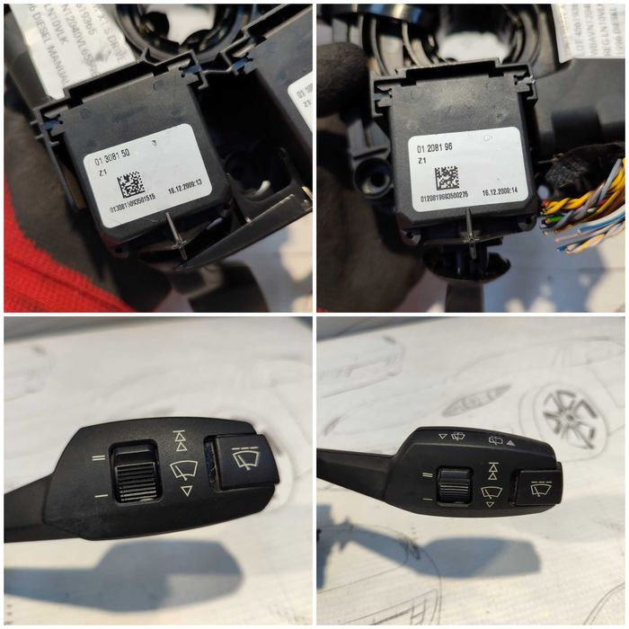 Ansamblu manete comenzi volan + spiră BMW X1 E84 9122509 2010 / [2009-2015] / (5A3)