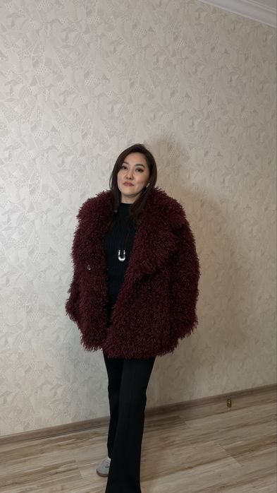 Эко шубка с подкладом