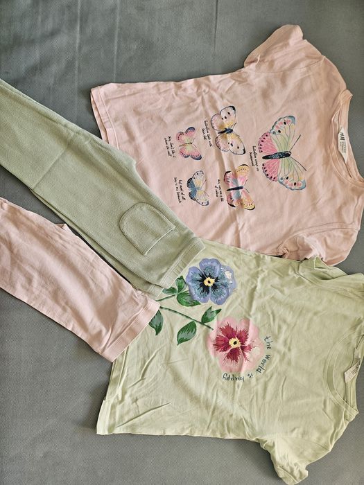 Рокли, якета, блузки, гащеризон Zara, H&M