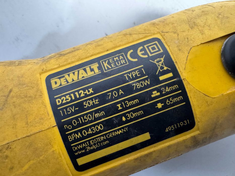 Перфоратор - Dewalt 110V / 780 W