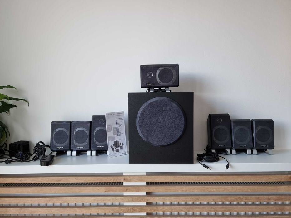 Creative T7900 7.1 Surround + Subwoofer – Sunet Puternic pentru PC/TV