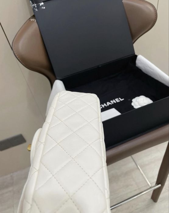 Geanta Chanel pearl crush alb premium pe stoc