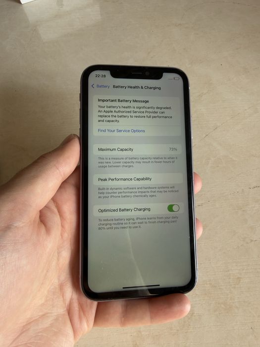 Iphone 11 64 gb 74%