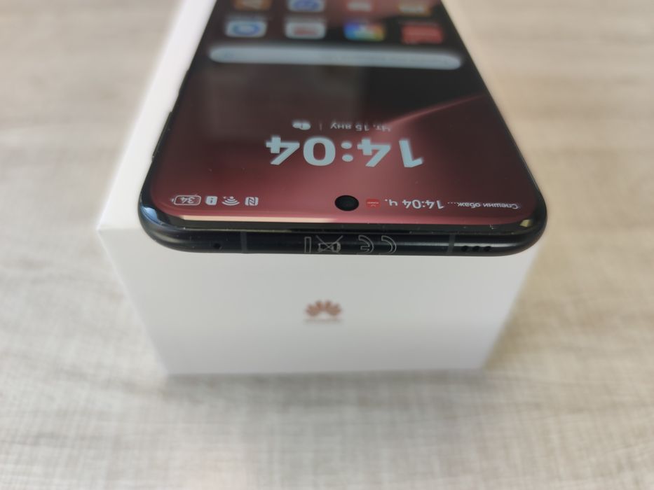 KATO НОВ! Huawei Pura 80 Pro 512GB 12GB Glazed Black 3г. Гаранция!