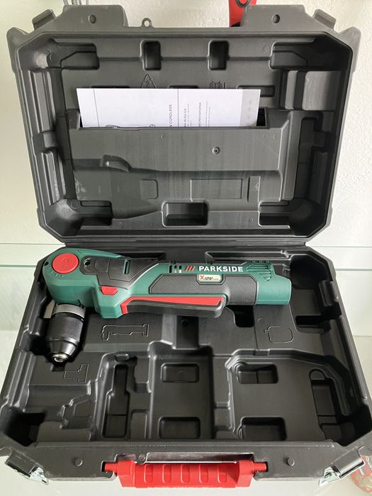 Masină de inșurubat si găurit unghiulară Parkside 12V