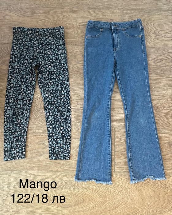 Рокли, клинове, дънки, блузи за момиче 122,128 см