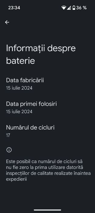 Google Pixel 9 cu 17 cicluri de încărcare liber de retea