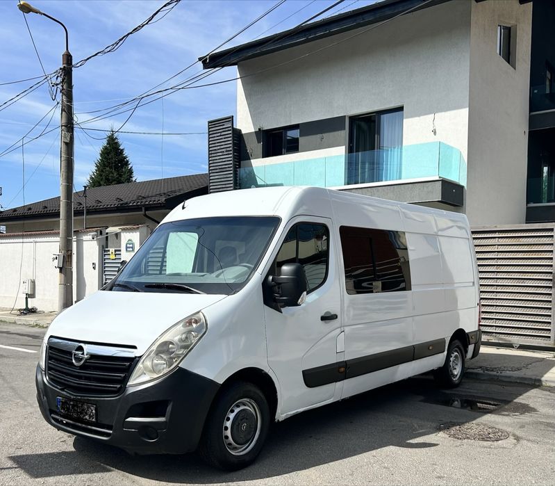 Opel Movano 2011 3panouri 6locuri+Marfa