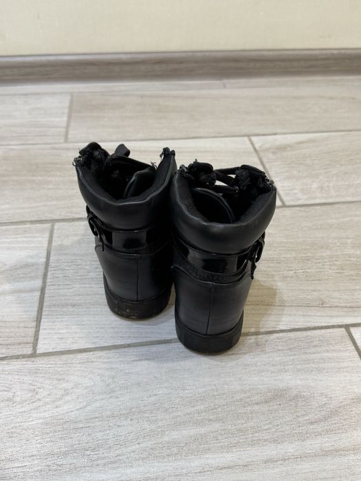 ботинки черные демисезон