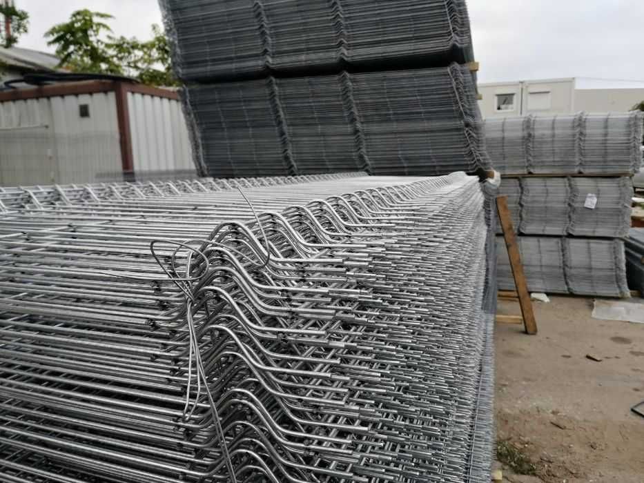 Plasa/ panou bordurat /TEAVA/ STALP 3.5-4.9MM/Zincat /Verde/Gri