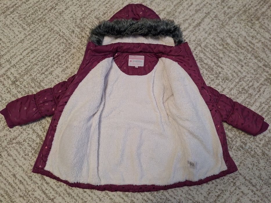 Geacă îmblanită A.Punto mărime 7-8 ani (128)