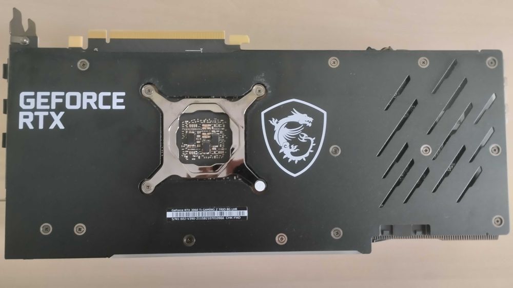 Видеокарта VGA MSI GeForce RTX 3060 Ti GAMING Z TRIO 8GD6X