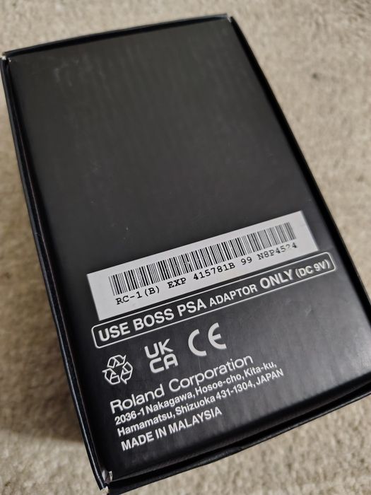 Boss rc1 loop station