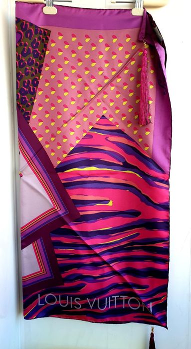 Шелковый платок Louis Vuitton