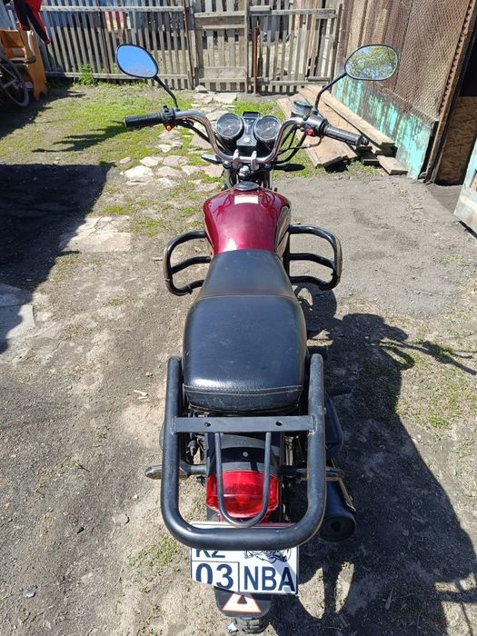 Альфа самурай 125кб переделка