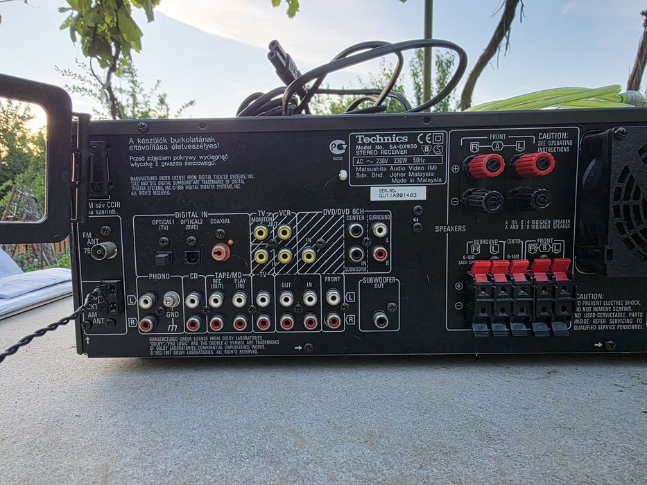 Усилвател Technics SA-DX950