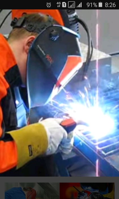 Услуга сварщика. Сварка на выезд